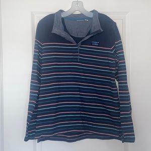 L.L. Bean Striped Pullover